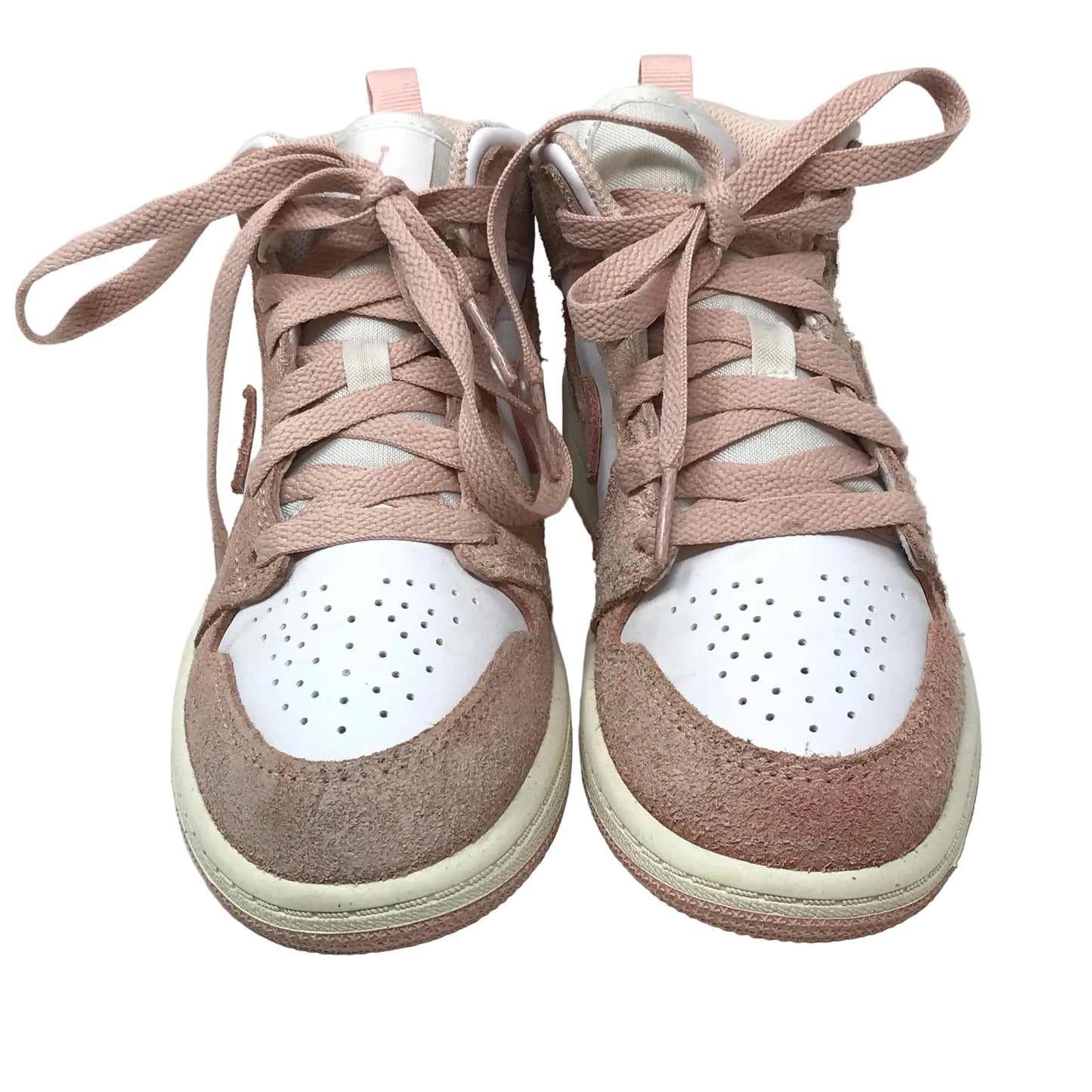 Nike Air Jordan 1 Mid SE Sneakers Pink Toddler Size 13.5C