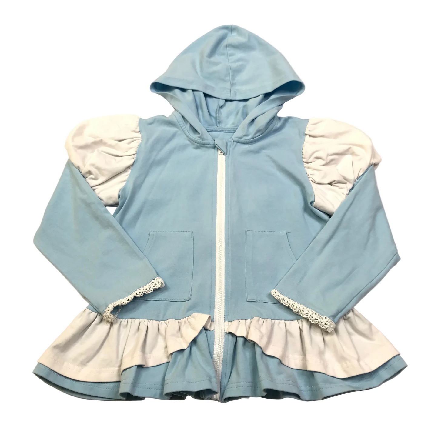 Only Little Once Disney Cinderella Zip Up Jacket Girls Size 6