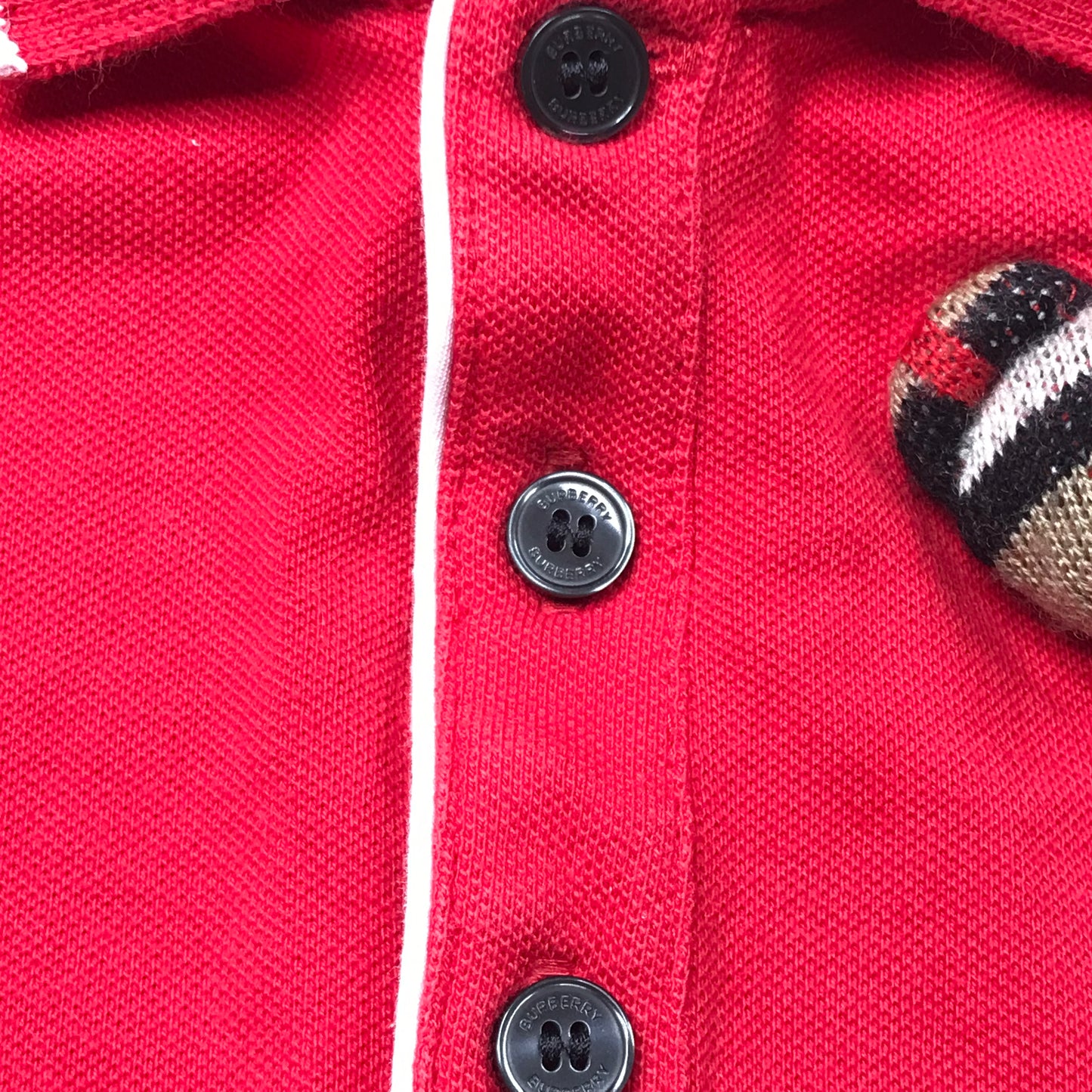 Burberry Noe Bear Shortall Red Boys Size 3M