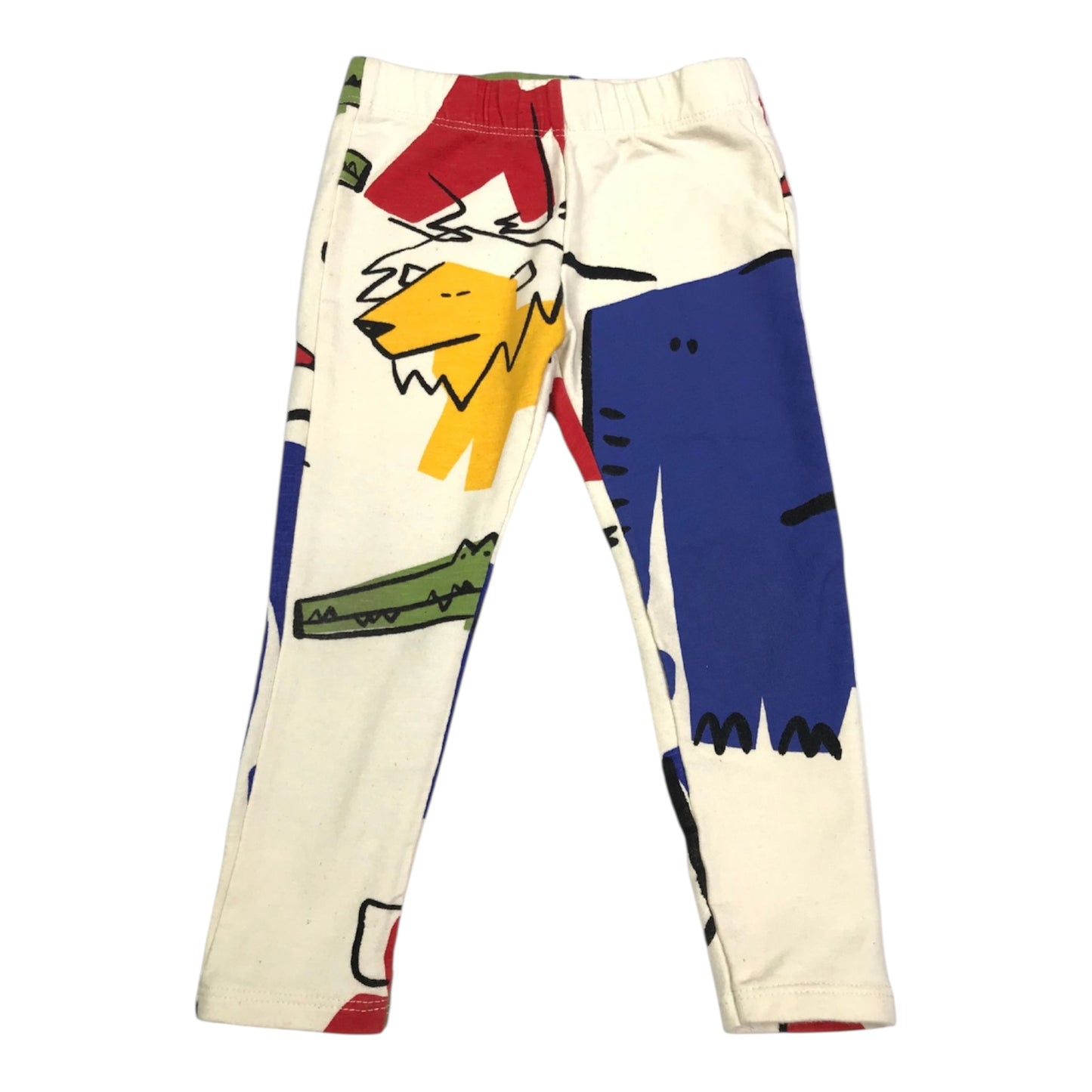 Zara Animal Print Leggings Pants Unisex Size 2-3Y